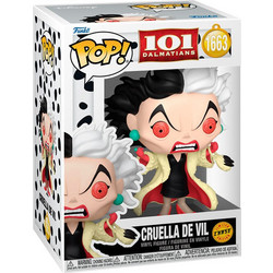 Funko Pop! 101 Dalmatians 1663 Cruella De Vil Chase Limited Edition