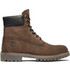 Timberland Premium 6 Inch Ανδρικά Αρβυλάκια Suede Καφέ Αδιάβροχα TB110001214