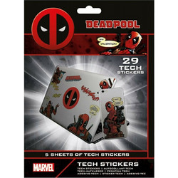 Deadpool Σετ Αυτοκόλλητα για Laptop 29τμχ