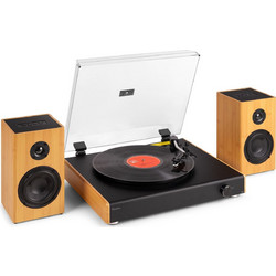 Audizio RP337 Πικάπ με Ηχεία Bluetooth Bamboo