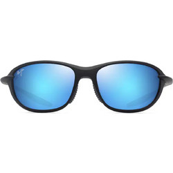 Maui Jim B338-02A Γυναικεία Γυαλιά Ηλίου Οβάλ Κοκάλινα Μαύρα με Μπλε Φακό
