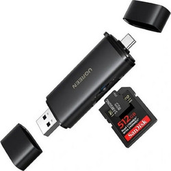 Ugreen CM803 Card Reader OTG USB-C & USB-A 3.2 Gen 1 για SD / microSD