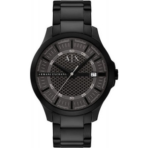 Armani Exchange Hampton Ανδρικό Ρολόι με Μαύρο Μεταλλικό Μπρασελέ AX2464 Armani Exchange Hampton Ανδρικό Ρολόι με Μαύρο Μεταλλικό Μπρασελέ AX2464