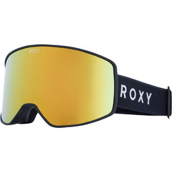 Roxy Storm ERJTG03250-KVC0 Μάσκα Σκι & Snowboard Ενηλίκων Μαύρη με Φακό Καθρέπτη Πορτοκαλί