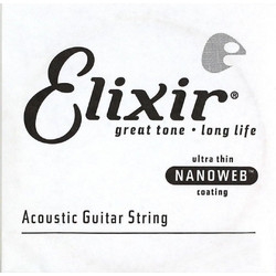 Elixir Strings NBR027 Χορδή Ακουστικής Κιθάρας 80/20 Bronze 27"