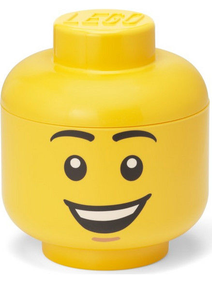 Lego Storage Head Happy Boy Small για 3+ Ετών 40310812