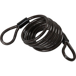 Lampa No Ride Αντικλεπτική Αλυσίδα Μηχανής 160cm 6mm Μαύρη