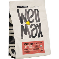 Wellmax Adult Sterilised with Beef 5kg
