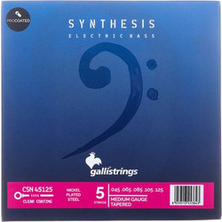 Galli Synthesis Σετ 4 Χορδές Ηλεκτρικού Μπάσου Nickel Plated Steel 45-125" Medium Tension