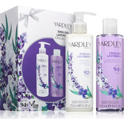 Yardley English Lavender Shower Gel 250ml + Body Milk 250ml