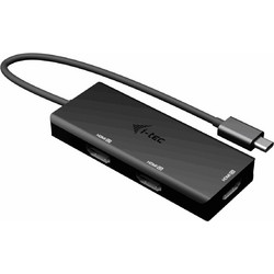I-tec C31TRIPLE4KHDMIPD USB-C Docking Station με DisplayPort / HDMI PD και Σύνδεση 3 Oθονών