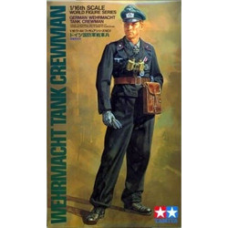 Tamiya German Wehrmacht Tank Crewman Πλαστική Φιγούρα Μοντελισμού 1:16