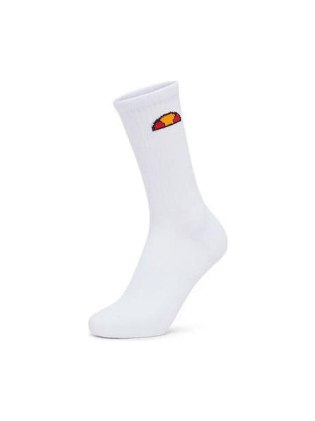 Ellesse Tisbi Ανδρικές Κάλτσες Ψηλές με Σχέδια Λευκές 3Pack SBMA2304-908