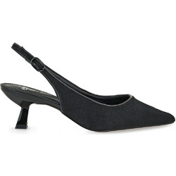 Exe Γόβες Slingback με Λεπτό Χαμηλό Τακούνι Μαύρες V47003683817