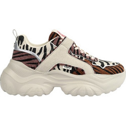Buffalo Bliss One Γυναικεία Sneakers Chunky Λευκά Καφέ 1636589