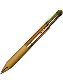 Osama Chrome Gold Στυλό Διαρκείας 1mm Πολύχρωμο OW84018515