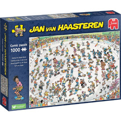 Puzzle Jumbo Jan van Haasteren Riding the Skate Bowl 1000 Κομμάτια