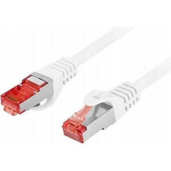 Lanberg S/FTP Cat.6 Καλώδιο Δικτύου Ethernet 1.5m White PCF6-10CU-0150-W