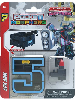 Just Toys Pocket Morphers Series 3 Apx Arm No5 Φιγούρα Δράσης για 6+ Ετών