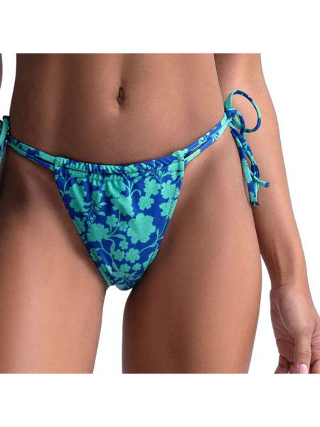 Project Soma Bikini Brazil Floral Τιρκουάζ Μπλε AM0781.28.000