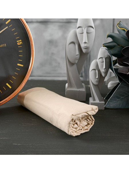 Cokitex Σεντόνι Μονό με Λάστιχο 105x200+25 Angel Beige