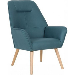 Woodwell Μπερζέρα Μπλε Nattaly Ε7140,1