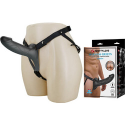 Pretty Love Landon Harness Strap On με Dildo 25cm Μαύρο