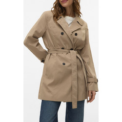 Vero Moda Chelsea Γυναικείο Ημίπαλτο Υφασμάτινο Καφέ 10329343