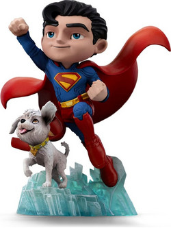 Iron Studios DC Superman Legacy Mini Co Superman & Krypto 17cm