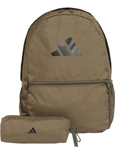 Adidas Classic Παιδική Τσάντα Πλάτης Καφέ JD3091