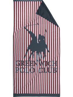 Greenwich Polo Club 5207 Πετσέτα Θαλάσσης Microfiber Κόκκινη 80x170cm