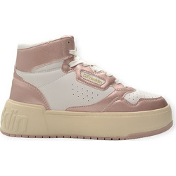 D. Franklin Γυναικεία Sneakers Flatforms Μποτάκια Ροζ 321063