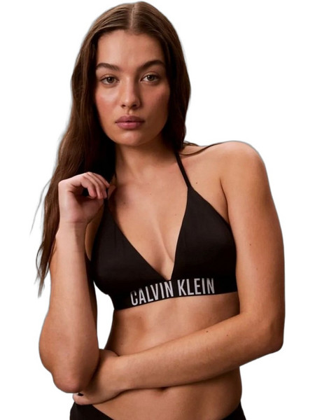 Calvin Klein Bikini Top Τριγωνάκι Μαύρο LV00Q61222-UB1