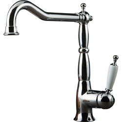 Bugnatese Oxford 6382-100 Μπαταρία Κουζίνας Πάγκου Διπλής Παροχής Ανάμεικτη Inox