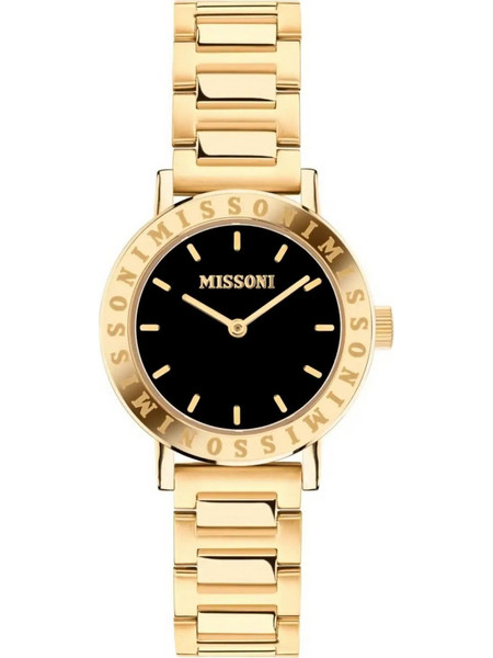 Missoni M2 Swiss Made Γυναικείο Ρολόι με Χρυσό Μεταλλικό Μπρασελέ MWECA0323