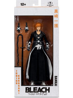 McFarlane Bleach Thousand Year Blood War Bankai Ichigo Kurosaki 18cm
