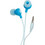 SoundLab Bud G141C Ακουστικά Ψείρες In-Ear Μπλε Λευκά