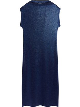 Ted Baker Jazziie Midi Καλοκαιρινό Καθημερινό Φόρεμα Navy Μπλε 283111