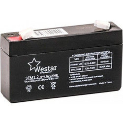 Westar 3FM1.2 Μπαταρία VRLA 6V 1.2Ah