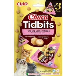 Inaba Churu Tidbits with Tuna & Salmon 36gr