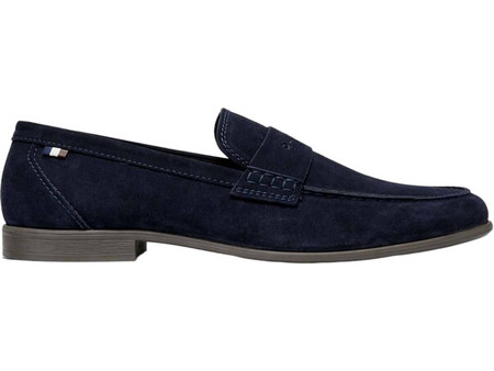 Bugatti Ανδρικά Μοκασίνια Loafers Καστόρινα Navy Μπλε 6601400-4100