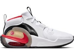 Nike Air Zoom Crossover Παιδικά Αθλητικά Παπούτσια για Μπάσκετ Λευκά Κόκκινα IQ1017-100