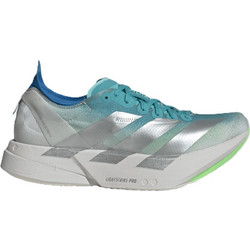 Adidas Adizero Adios Pro 4 Ανδρικά Αθλητικά Παπούτσια για Τρέξιμο Ασημί JS2579
