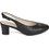 Rieker Γόβες Slingback Δερμάτινες με Χοντρό Χαμηλό Τακούνι Μαύρες 44651-00