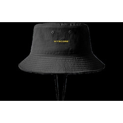 Nitecore Ανδρικό Καπέλο Bucket Υφασμάτινο Μαύρο NDH20