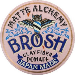 Brosh Alchemy Clay Pomade Μαλλιών Matte Δυνατό Κράτημα 120gr