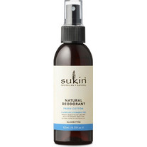 Sukin Fresh Cotton Φυσικό Αποσμητικό Spray Χωρίς Αλουμίνιο 125ml