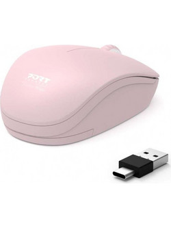 Port Designs Collect Ασύρματο Ποντίκι Pink