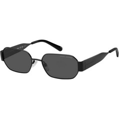 Marc Jacobs MARC890/S 807/IR Γυναικεία Γυαλιά Ηλίου Ορθογώνια Μεταλλικά Μαύρα με Μαύρο Φακό