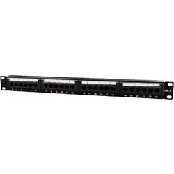 Cablexpert GM-C624CM Ethernet Patch Panel Rack 1U 19" 24 Θυρών Cat.6 Unshielded